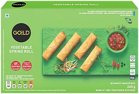 GOELD FROZEN FOODS Vegetable Spring Roll
